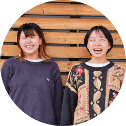 梶原 奏絵、川崎 恵李