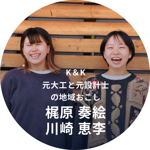 梶原 奏絵、川崎 恵李